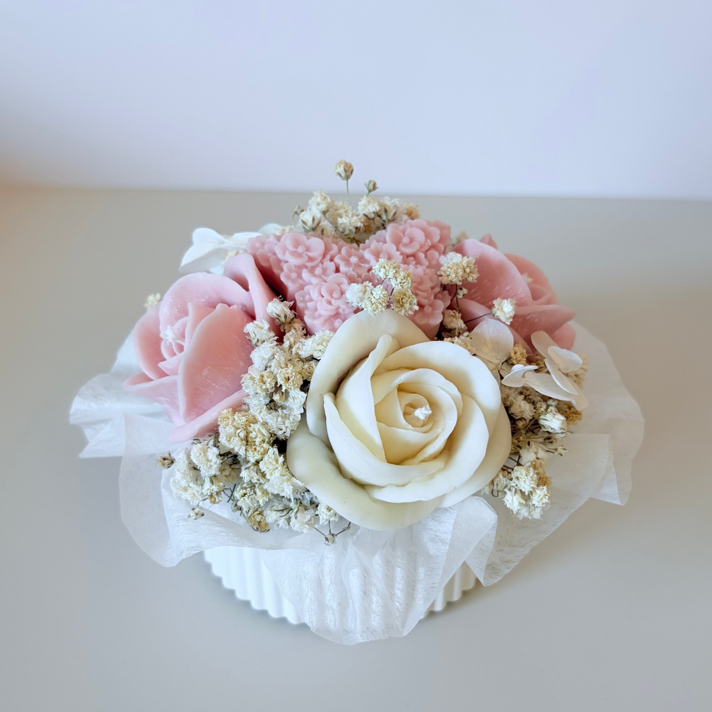 Kerzenstrauß "Minirund" 5er