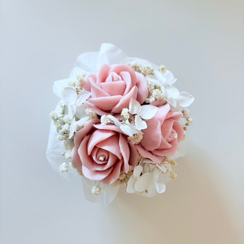 Kerzenstrauß "Minirund" 3er